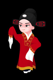 戏曲人物PNG 戏曲元素 京剧