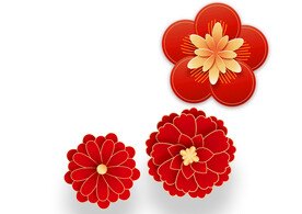 国潮鲜花