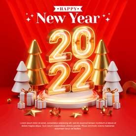 2022金属立体字