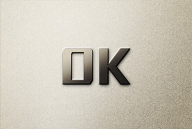 立体logo样机贴图效果