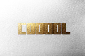 质感印金效果logo样机