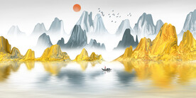 山水装饰画