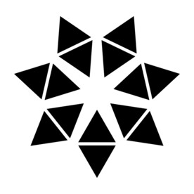 新潮酸性网格抽象形状素材