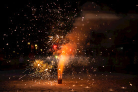 烟花烟火爆竹背景素材