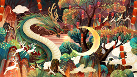 国潮神龙海报设计图片