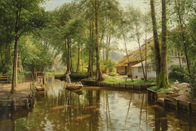油画  