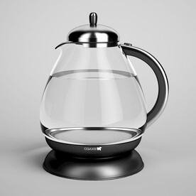 C4D模型开水壶烧水