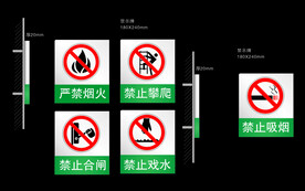 禁止合闸警示