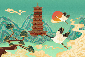 国潮海报设计图片 