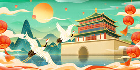 国潮海报设计图片 