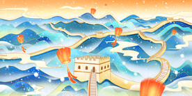 国潮海报设计图片 