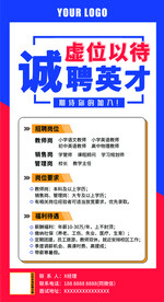 招聘海报