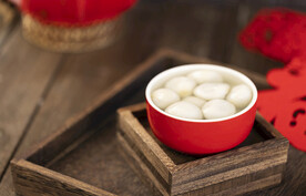 汤圆元宵摄影图