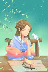 复古旗袍女装图片 