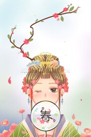 复古旗袍女装图片 