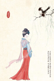 复古旗袍女装图片 