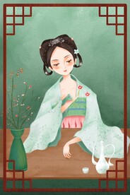  复古旗袍女装图片 