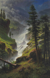 油画  