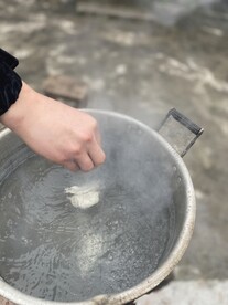 煮饺子 传统食物 过年 