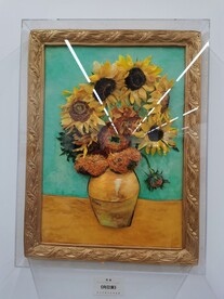 巧克力油画向日葵