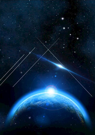 创意星空合成海报图片 