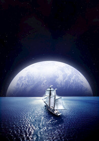  创意星空合成海报图片 