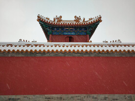 北京德寿寺复古建筑