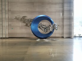 雕塑 鱼 中国大运河博物馆