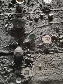 汴河剖面图 中国大运河博物馆