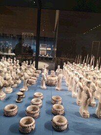 明代 鲁荒王仪仗俑  仿制品