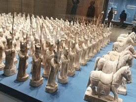 明代 鲁荒王仪仗俑  仿制品 