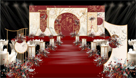 中式婚礼 婚礼效果图片