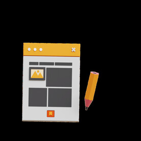 铅笔图标表格网络