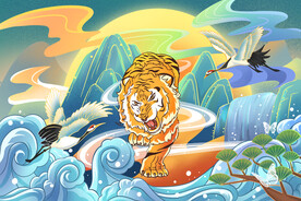 中国风古风新春海报