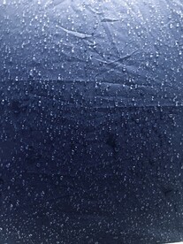 布纹与水珠 下雨天