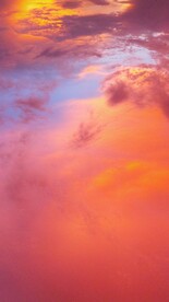 天空彩霞晚霞 