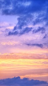 天空彩霞晚霞 