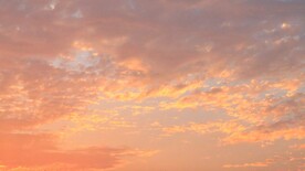 天空彩霞晚霞