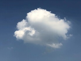 蓝天白云天空