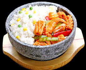 鱿鱼拌饭