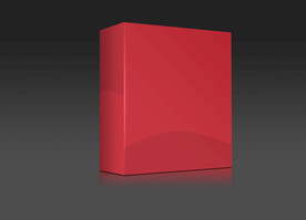 护肤品颜料盒效果图VIS样机