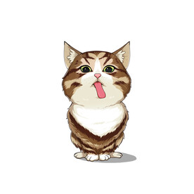 猫              