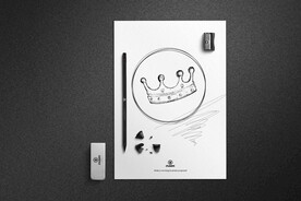 纸张画图效果图 logo样机