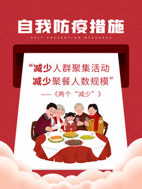 核酸检测自我防疫措施公益宣传