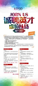 招聘展架