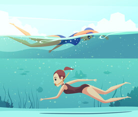 潜水 