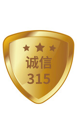 诚信315金属质感盾牌元素