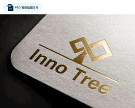 LOGO烫金效果样机