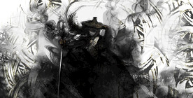 手绘古风插画背景图片