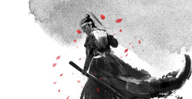 手绘古风插画背景图片